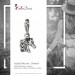 Silberdream SilberDream Charm Pferdekopf Armband Anhänger 925 Silber FC1043 Blitzangebot