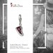 Silberdream SilberDream Glitzer Charm Sneaker lila Zirkonia Kristalle 925 GSC515V Angebote