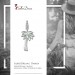 Silberdream SilberDream 925 Silber Charm Palme Armband Anhänger FC3101 Rabatt