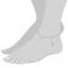 Silberdream SilberDream 25cm Fußkette Zirkonia 925 Silber SDF001 Neuheiten
