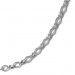 Silberdream SilberDream Erbskette oval 925er Silber Halskette 45cm Kette SDK20945 Tägliche Deals