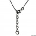Silberdream SilberDream Collier Kette Knoten geschwärzt 925 Silber Damen 44cm-47cm SDK11244S Schlussverkauf