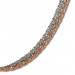 Silberdream SilberDream Collier Kette gedreht rose vergoldet und 925 Silber 45cm SDK23345T Neueste Mode