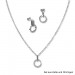 Silberdream SilberDream Glitzer Ohrstecker Circle Zirkonia weiß 925 Silber Ohrring GSO508W Outlet