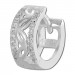 Silberdream SilberDream Creole Senses Zirkonia weiß 925 Sterling Silber Damen SDO4266W Verkauf