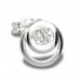 Silberdream SilberDream Ohrring Kreise Zirkonia weiß 925 Silber Ohrstecker SDO542W Schlussverkauf