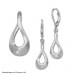 Silberdream SilberDream Ohrhänger Elegance Zirkonia weiß 925 Silber Ohrring SDO4284W Kostenloser Versand