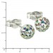 Silberdream SilberDream Ohrstecker Halbkugel kristall Glitzer Kristalle GSO221Z Fabrik Onlineshop