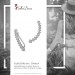 Silberdream SilberDream Ear Cuff 11 Zirkonias Ohrringe Ohrklemme 925 Silber GSO415W Saisonschlussverkauf