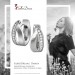 Silberdream SilberDream Creole Basic Zirkonia weiß 925 Sterling Silber Damen SDO4324W Valentinstagsangebot