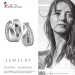 Silberdream SilberDream Creole Basic Zirkonia weiß 925 Sterling Silber Damen SDO4324W Valentinstagsangebot