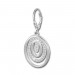Silberdream SilberDream Ohrhänger Oval Zirkonia weiß 925 Silber Ohrring SDO364S Super Sparpreis