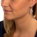 Silberdream SilberDream Ohrhänger Oval Zirkonia weiß 925 Silber Ohrring SDO364S Super Sparpreis