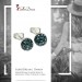 Silberdream SilberDream Ohrstecker Halbkugel blau 925er Glitzer Kristalle GSO217B Bis zu 60% Rabatt