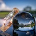 Silberdream GoldDream Gold Ring Welle Zirkonia weiß Gr.58 333er Rosegold GDR501E58 Begrenzte Freigabe