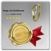 Silberdream GoldDream Gold Ring Welle Zirkonia weiß Gr.58 333er Gelbgold GDR510T58 Auslauf
