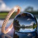 Silberdream GoldDream Gold Ring Zirkonia weiß Gr.54 333er Rosegold GDR504E54 Weihnachtsangebot