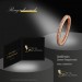 Silberdream GoldDream Gold Ring Zirkonia weiß Gr.54 333er Rosegold GDR504E54 Weihnachtsangebot