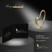 Silberdream GoldDream Gold Ring Welle Zirkonia Gr.54 333er Gelbgold GDR530Y54 Jubiläumsangebot
