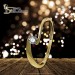 Silberdream GoldDream Gold Ring Welle Zirkonia Gr.54 333er Gelbgold GDR530Y54 Jubiläumsangebot
