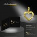 Silberdream GoldDream Kettenanhänger Herz Zirkonia 375 Gold Anhänger Echtschmuck GDH003Y Versandkostenfrei
