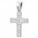 Silberdream SilberDream Ketten Anhänger -Kreuz- Zirkonia weiß 925 Silber SDH4389W Online Shopping